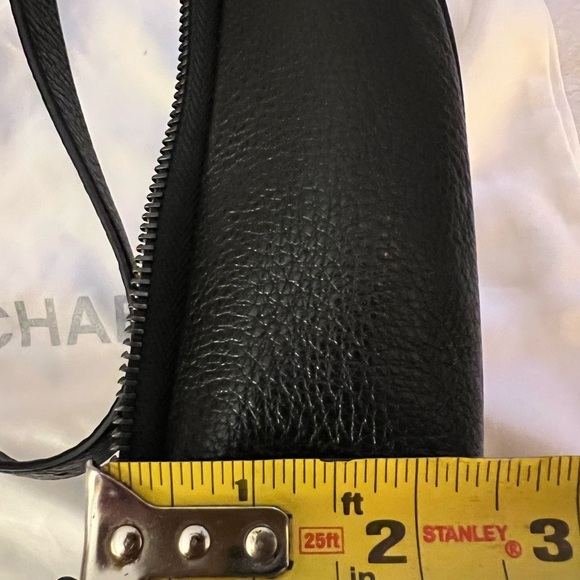 NWT Michael Kors Rhea studded belt bag Fanny pack! HTF black leather w/ graphite - Picture 11 of 12
